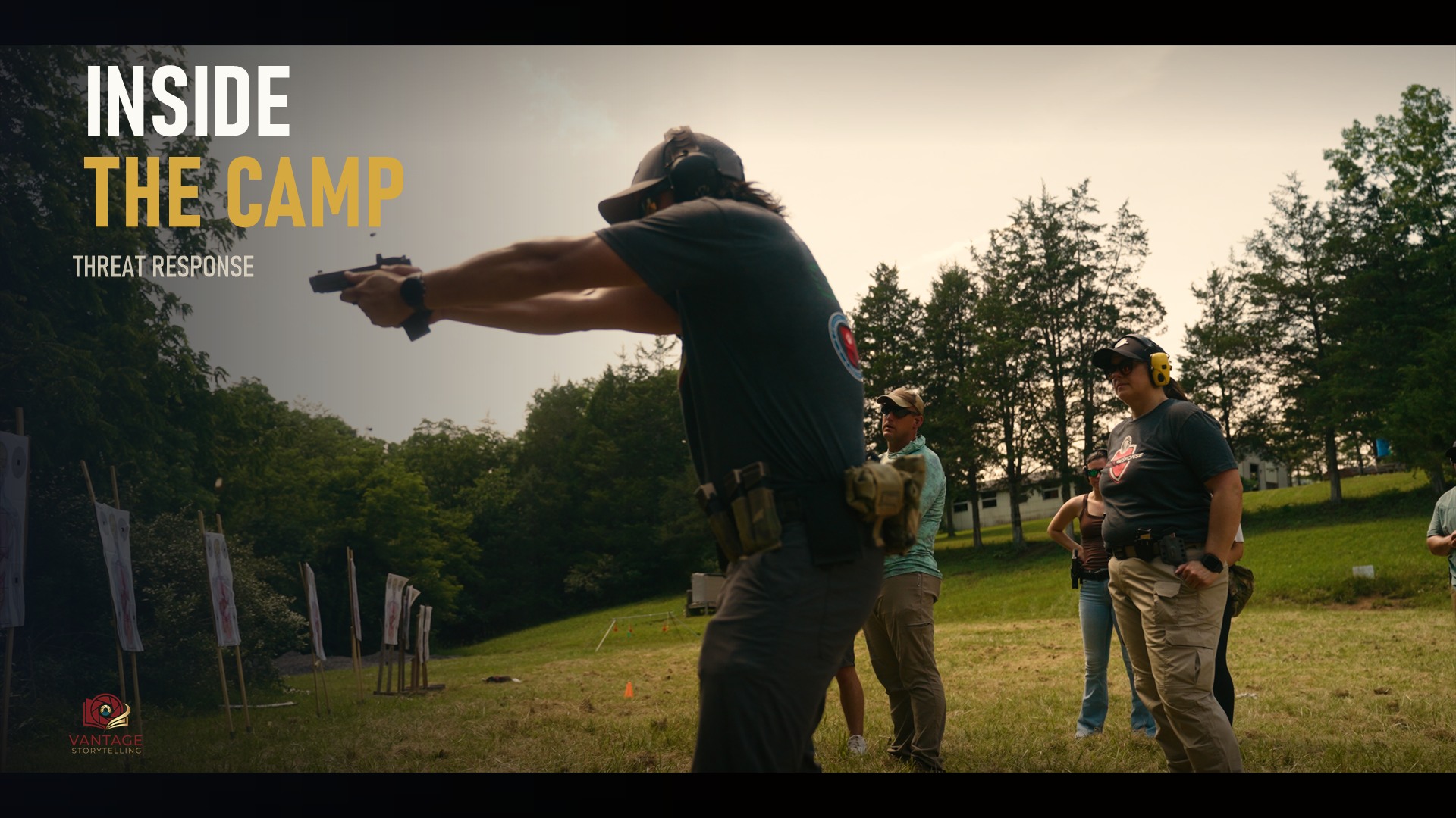 A Threat Response Defensive Tactics Camp training session.